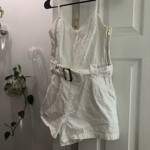Show Me Your Mumu White Romper size Medium